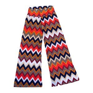 Girl's Chevron Palazzo Pants
